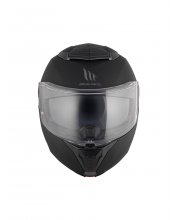 MT Atom 2 Blank Motorcycle Helmet at JTS Biker Clothing